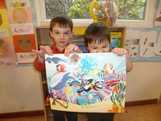 Under the Sea creation Adam and Ethan