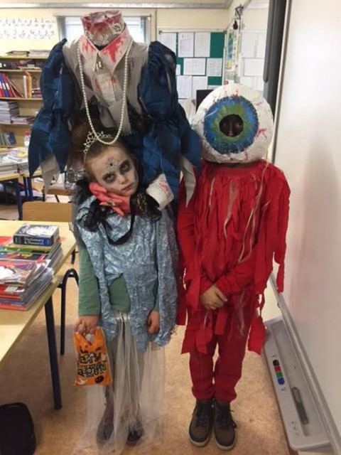 Halloween Fun with Third class