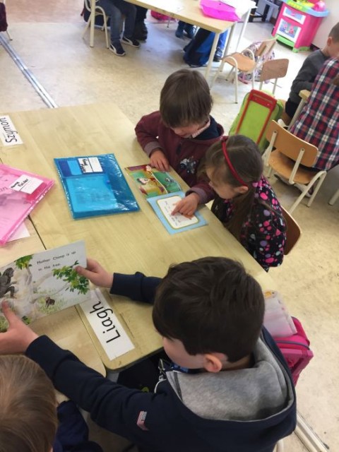 Shared Reading with Junior Infants and Third Class